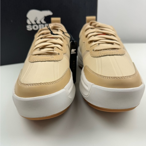 Sorel Women’s Size 8 ONA 503 Low Ceramic/ Bleached Ceramic Fashion Sneaker Shoes - Picture 3 of 10